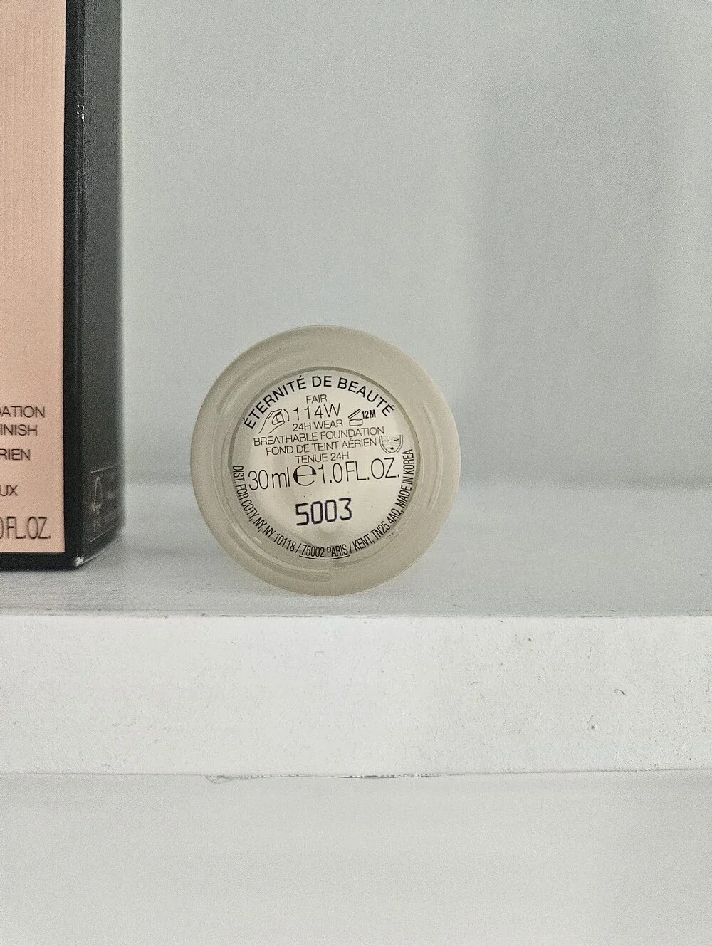 New In Box- Gucci Éternité De Beauté 24H Luminous Matte Breathable Foundation